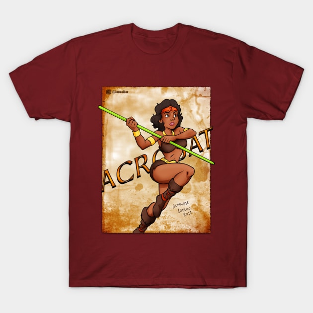 Acrobat T-Shirt by LexSeifer